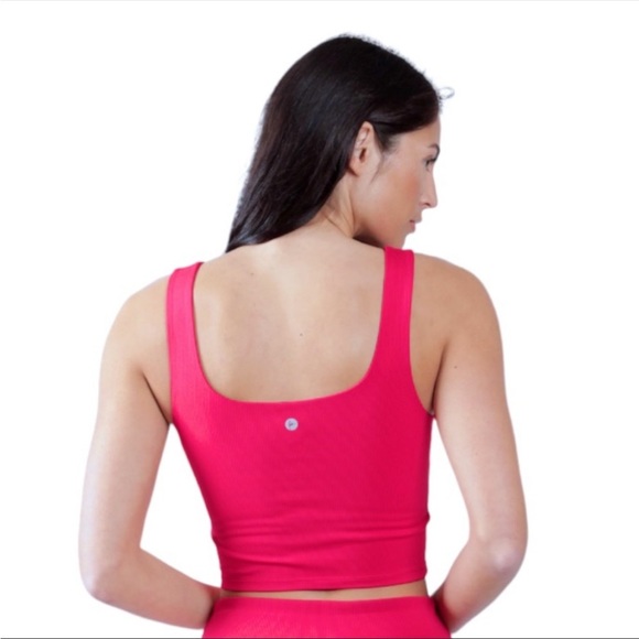 NWT 90 Degree Ribbed Cropped Top Tank - Medium - Picture 2 of 7